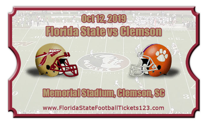 Florida State Seminoles vs Clemson Tigers Football Tickets ...